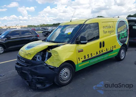 2021 Ram Promaster City Tradesman from USA, damaged, VIN ZFBHRFAB1M6U09285